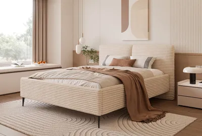 Obrázek produktu pro Čalouněná postel GRACE 140x200 cm / Tilia 03