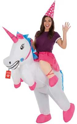 Produktbild von Morph Aufblasbares Kostüm, Einhornkostüm Erwachsene, Aufblasbares Einhorn Kostüm, Kostüm Aufblasbar