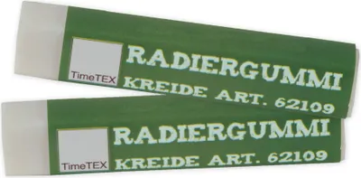 Produktbild von TimeTEX Radiergummi "Kreide-Optik", 2 Stück