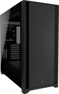 Image de Corsair 5000D Tour Midi en verre trempé noire