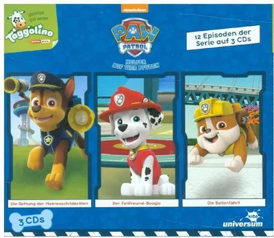 Produktbild von VERLAG: LEONINE DISTRIBUTION PAW Patrol Hörspielbox. Box.1, 3 Audio-CD