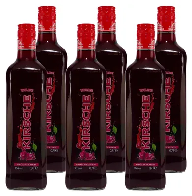 Produktbild von Bauernhaus Wilde Kirsche Likör (6 x 0,7L)