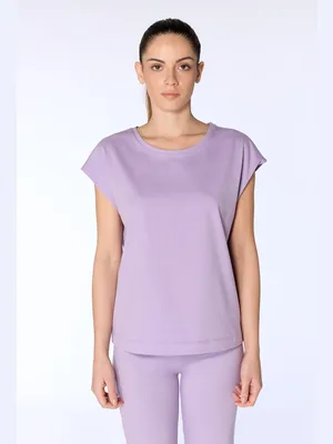 Produktbild von Damen Oversize T-Shirt aus 100% Baumwolle, hautfreundlich & extra weich
