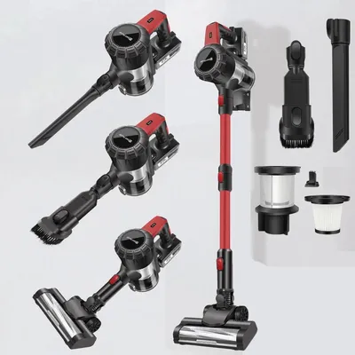 Produktbild von Akku Staubsauger - 3-in-1 Stiel- und Handstaubsauger kabellos - 21V 140W - HEPA Filter - 40 Min Laufzeit - Multifunktionsdüse für Boden und Auto