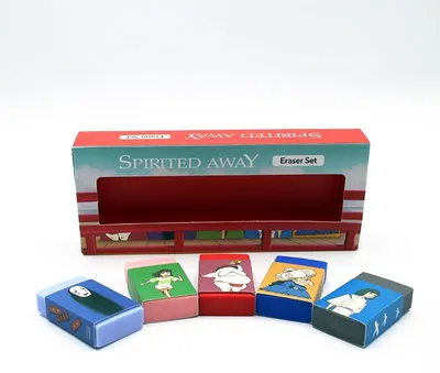 Produktbild von Spirited Away Eraser Set