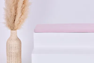 Produktbild von KraftKids Sitzauflage Doppelkrepp Rosa Kallax 4er Regal: 147 x 39 cm