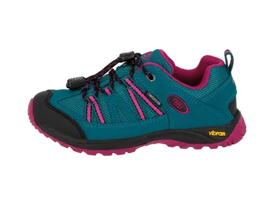 Produktbild von Brütting Ohio Low Mädchen Nylon Comfortex Trekking Schuhe türkis, Textilfutter, atmungsaktiv, wasserdicht