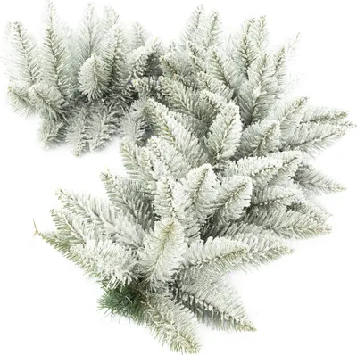 Produktbild von GIMME FIVE Girlande schneeweiß 100 cm