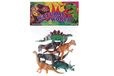 Immagine prodotto di Dinosauri in busta 6 pezzi