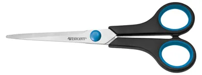 Productafbeelding van Schaar Westcott Easy Grip 18cm RVS, soft grip in zak