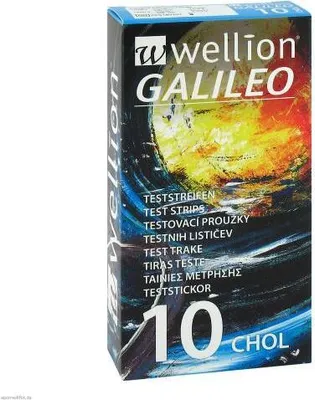 Immagine prodotto di Wellion Galileo - Strisce reattive per il colesterolo, 10 pezzi