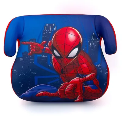Produktbild von Spiderman Autositz R129 Kinder Booster Sitz mit Sicherheitsgurtführung