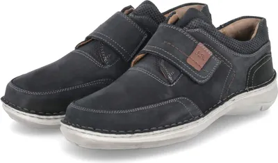 Produktbild von Josef Seibel Herren Slipper Klettschuhe NEW ANVERS 83 Dunelblau RaulederGröße:40