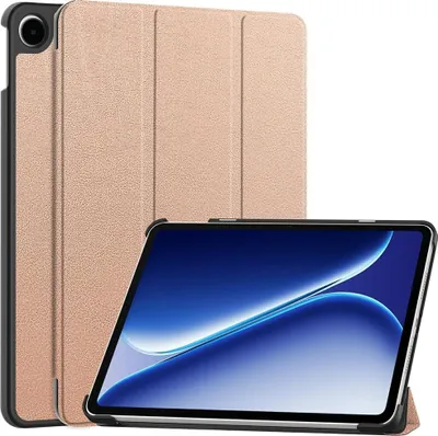 Produktbild von OnePlus Pad Go 2 Hülle - Coverup Tri-Fold Ständer Klapphülle mit Schlaf/Wach-Funktion - Roségold