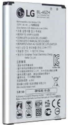 Produktbild von Akku für LG Electronics BL-46ZH Li-Ion 3,8 Volt 2045 mAh schwarz.