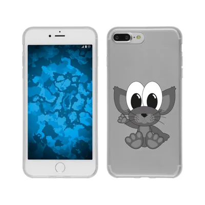 Produktbild von PhoneNatic Case kompatibel mit Apple iPhone 7 Plus / 8 Plus Silikon-Hülle Cutiemals M5