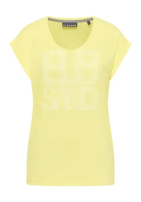 Produktbild von ELBSAND T-SHIRT, ELDIS, GELB, Gr. L - Größe S