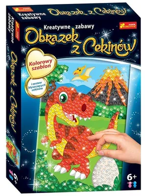 Immagine prodotto di RANOK-CREATIVE Quadro con paillettes Dinosauro T-rex 52055