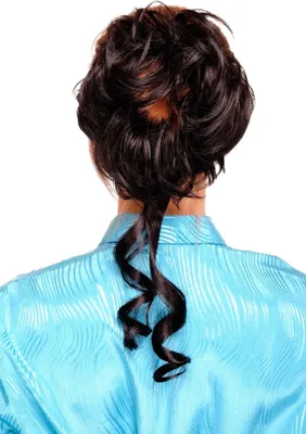 Produktbild von WIG ME UP Haarteil mit Steckkamm Schwarz YZF-3072HT-1