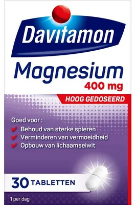 Productafbeelding van Davitamon Magnesium 400 mg (30 tabletten)