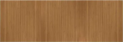 Produktbild von vidaXL Teppich Rechteckig Braun 100x300 cm Bambus