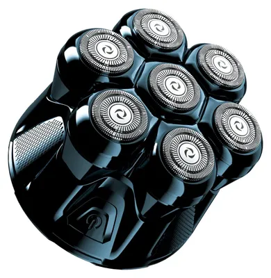 Image de Rasoir électrique pour hommes, avec 7 têtes flexibles et flottantes, étanche IPX7