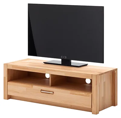 Produktbild von home24 Tv-Lowboard - Kernbuche Massiv