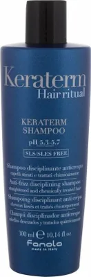 Zdjęcie produktu dla Fanola Keraterm Shampoo szampon wygładzający do włosów niesfornych 300 ml