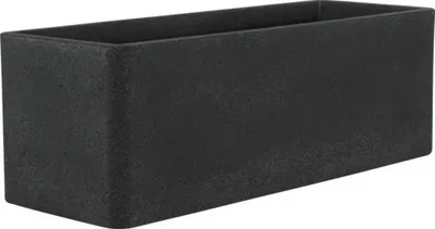 Produktbild von Blumenkasten geli Cube Kunststoff 80 x 29 x 27,5 cm anthrazit