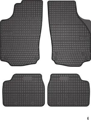 Zdjęcie produktu dla 2000-2006 Opel Corsa C dywaniki gumowe czarne 4 szt