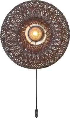 Produktbild von GOOD&MOJO - Wandlampe Arizona - Bordeaux - Ø50cm