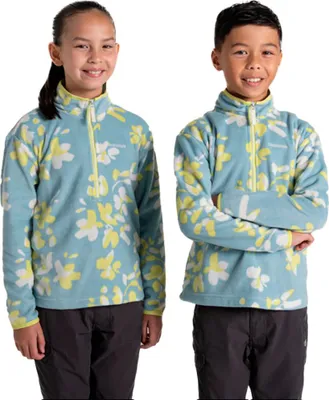 Produktbild von Craghoppers Bachas Fleece Mit Halbem Reißverschluss Blau 7-8 Years Jungen,Mädchen Blau 7-8 Years