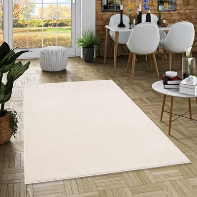 Produktbild von Luxus Soft-Velours Teppich Verona Creme, Größe:80x150 cm