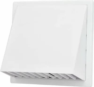 Zdjęcie produktu dla Kratka wentylacyjna EDM 87753 biała 17 x 17 cm