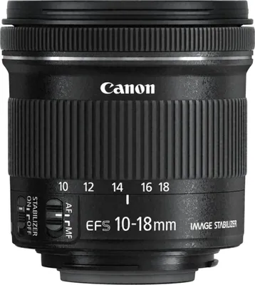 Produktbild von Canon EF-S 10-18mm F4.5-5.6 IS STM Ultraweitwinkel Objektiv (67mm Filtergewinde)