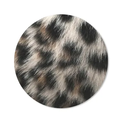Produktbild von MuchoWow® Mauspad Mousepad Nahaufnahme Pantherdruck 30x30 cm - Mousepads - Maus Mat - Pad - Mausunterlage - Tischunterlage - Schreibtischmatten