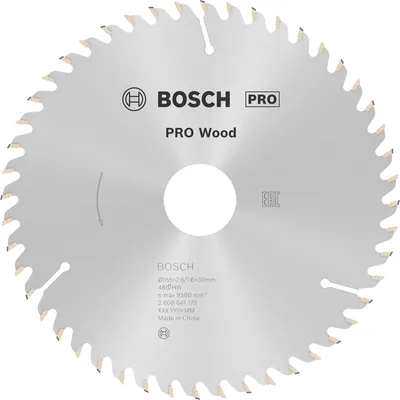 Produktbild von PRO Wood Kreissägeblatt, 165 x 2,6 x 30 mm, Z48