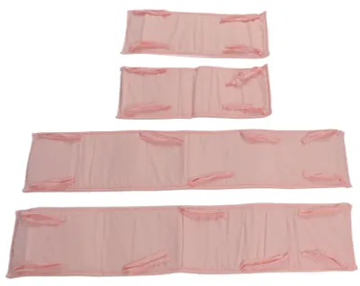 Immagine prodotto di Protezione per lettino, lettino alto per bambini piccoli, sponda di sicurezza per neonati, sponda laterale, rosa