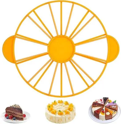 Image de Pelle à gâteau réglable en plastique pour 10/12 parts, ustensile de cuisine