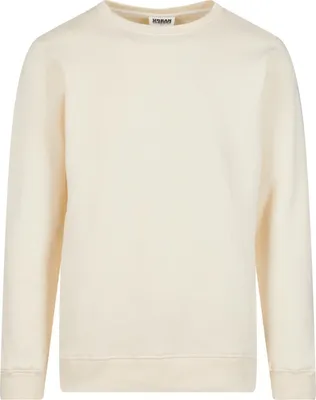 Produktbild von Urban Classics TB3824 | Organic Basic Crew Herrenpuli - Farbe: whitesand - Größe: 5XL