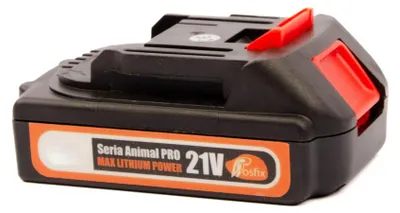 Image de Rosfix Batterie Animal PRO – Batterie Haute Performance | 21 V et 1,5 Ah MAX Lithium | Compatible avec les Outils Électroportatifs et Makita