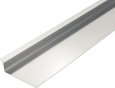 Produktbild von PRECIT Aluminium Kappleiste ohne Silikonaufschlag 1000 mm x 78 mm x 30 mm