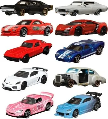 Produktbild von Hot Wheels Fast and Furious Auto (24 Stück)