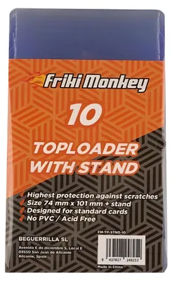 Produktbild von Friki Monkey - Toploader with Stand (10 ct.)