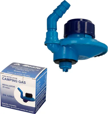 Produktbild von Drehbarer Gasregler M16 (blaue Flasche)
