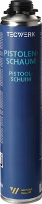 Produktbild von 1K-Pistolenschaum 750ml B2 champagner o.Einw.-Handsch.Dose TECWERK