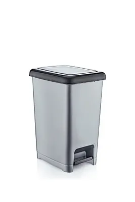 Obrázok produktu pre Hermia Concept, Alesta- FRM3901, sivá, odpadkový kôš, kovový pedál