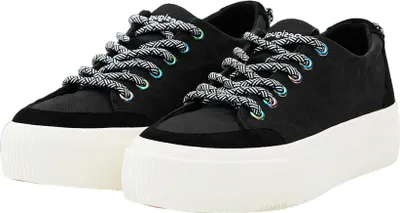 Zdjęcie produktu dla Buty damskie DESIGUAL, poliester, czarne, GR71612 – rozmiar: 41