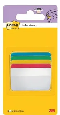 Image de Set de notes adhésives Post-it Index Coloré 51 x 38 mm (6 pièces)