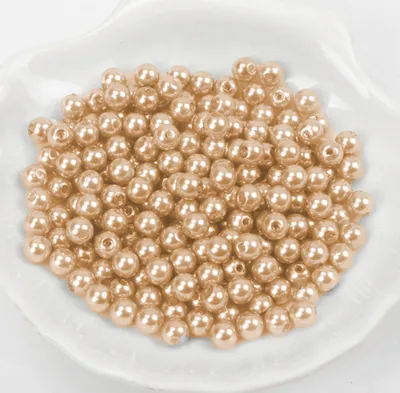 Produktbild von Wachsperlen ca. 600 Stück, 4mm, Rosegold